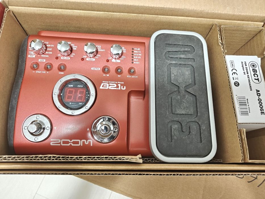 Pedal Para baixo Zoom B2.1u