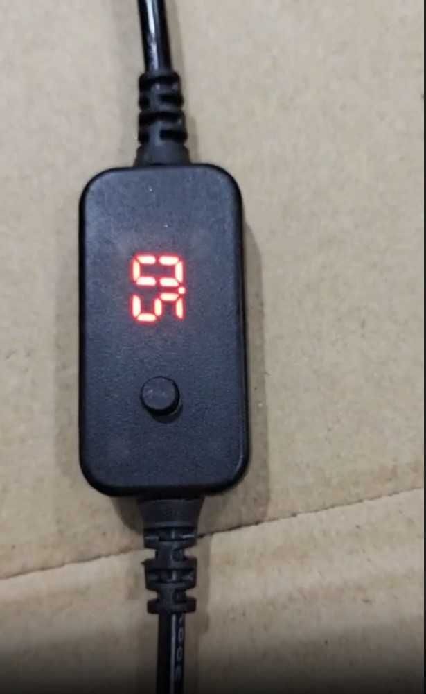 USB Type-C кабель питания с дисплеем выходного напряжения