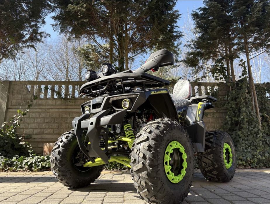 QUAD 150 cc PELIKAN RUGBY oświetlenie led hak Full Opcja raty dostawa