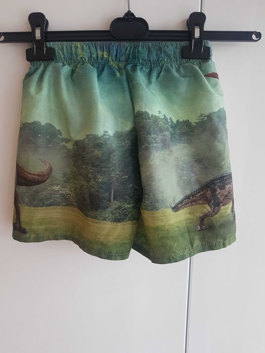 Nowość 2025:) szorty kąpielowe dinozaury H&M roz 122/128