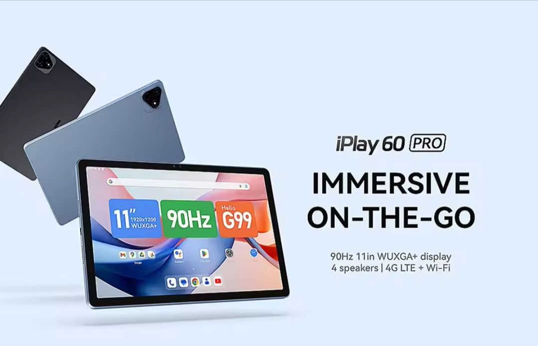Alldocube iPlay 60 pro, Helio G99, 2SIM,128 gb