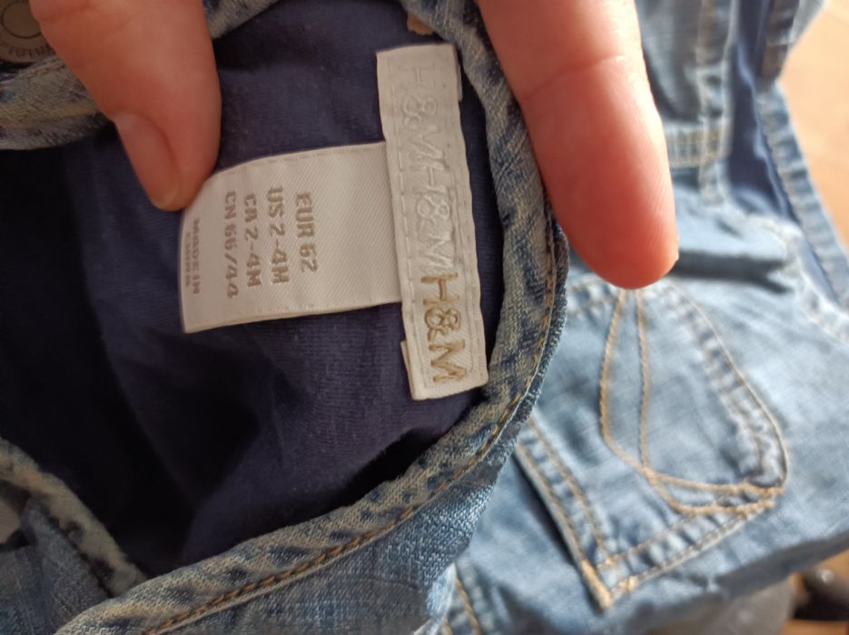 H&m spódniczka jeansowa 62