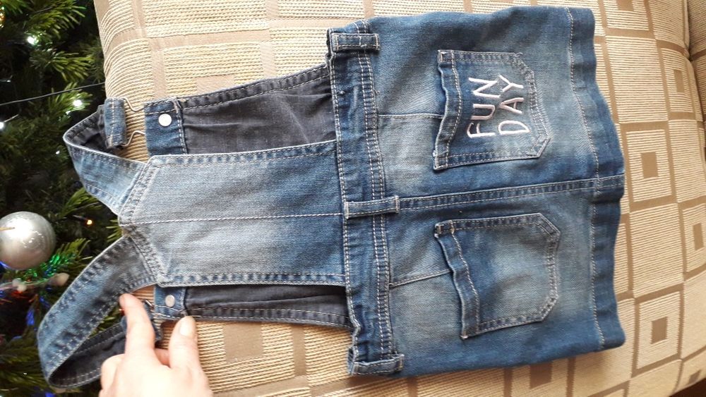 Sukienka, spódniczka ogrodniczka r.104- cool club, smyk