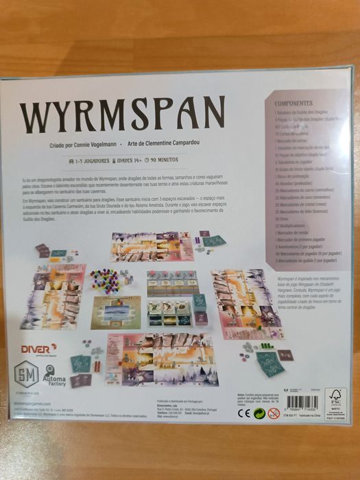 Boardgame / jogo tabuleiro wyrmspan