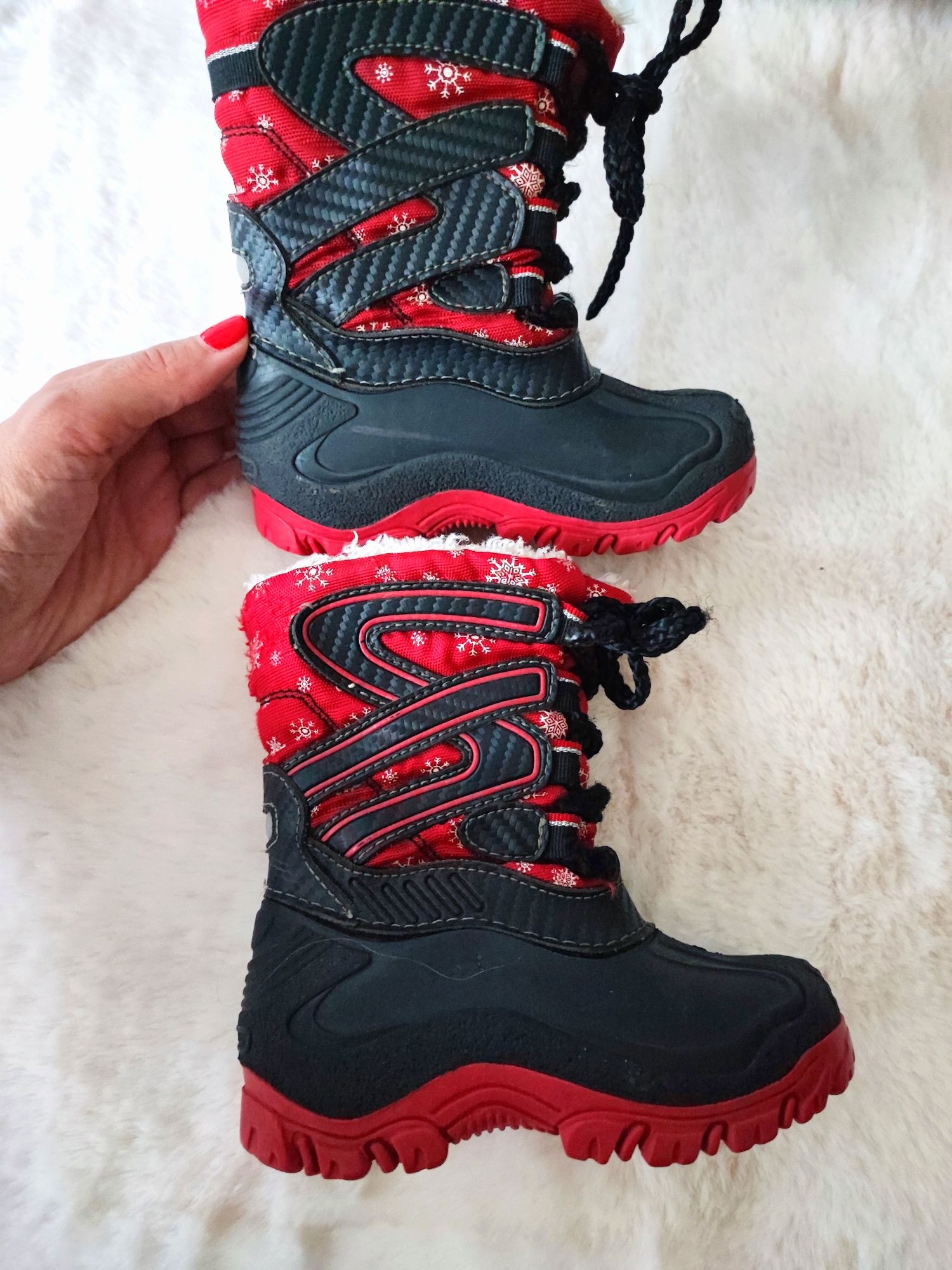 Buty zimowe śniegowce dziecięce Lupilu 22