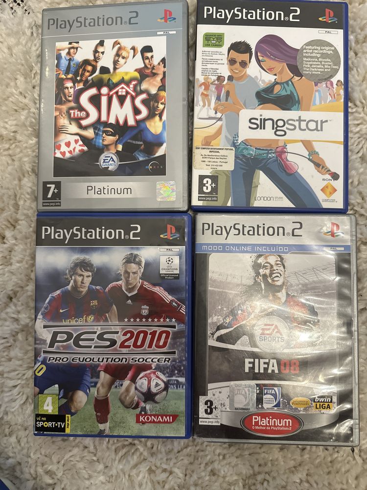 Jogos para PS2 em bom estado