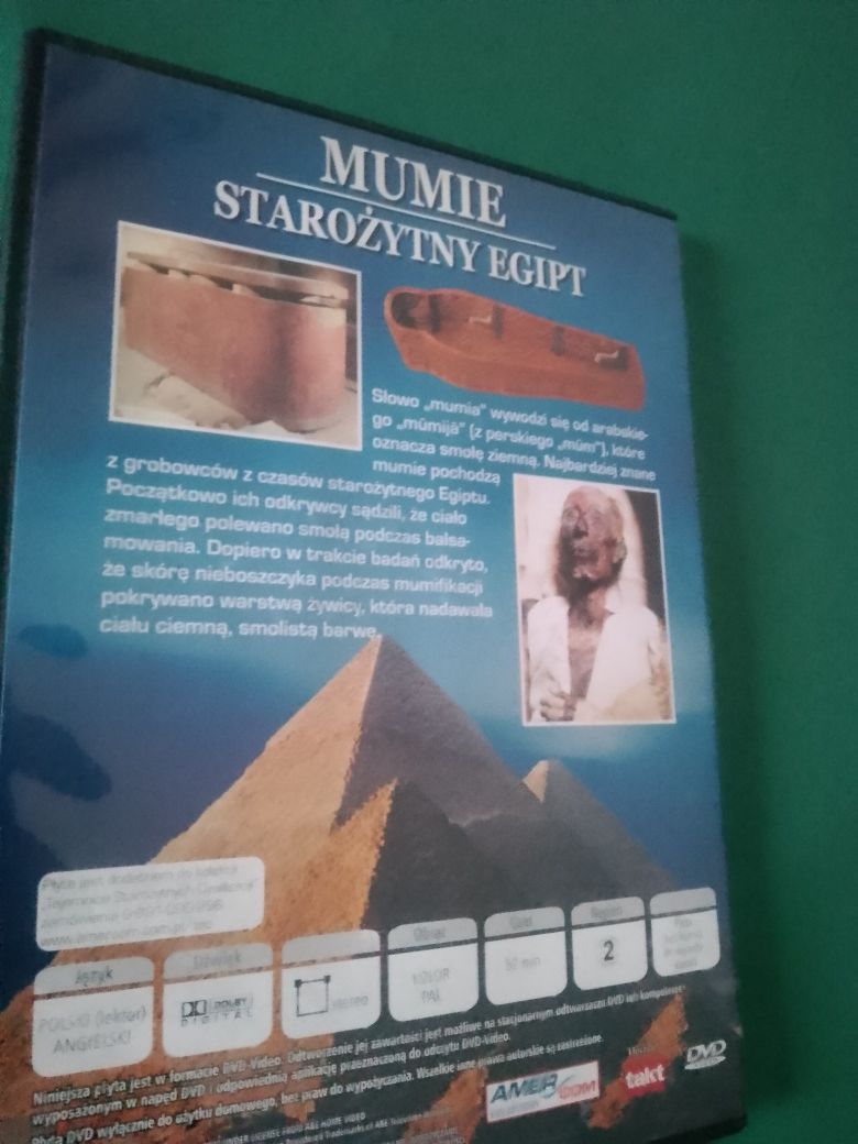 Mumie starożytny Egipt film Dvd