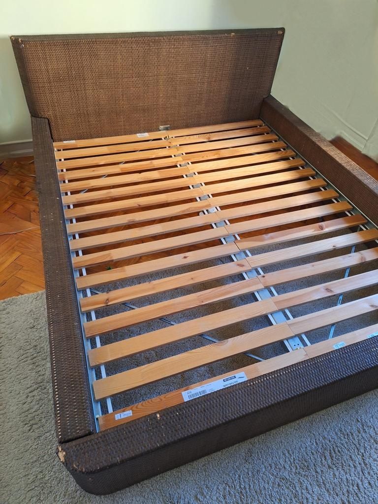 Cama de casal (1,60/2m) em verga