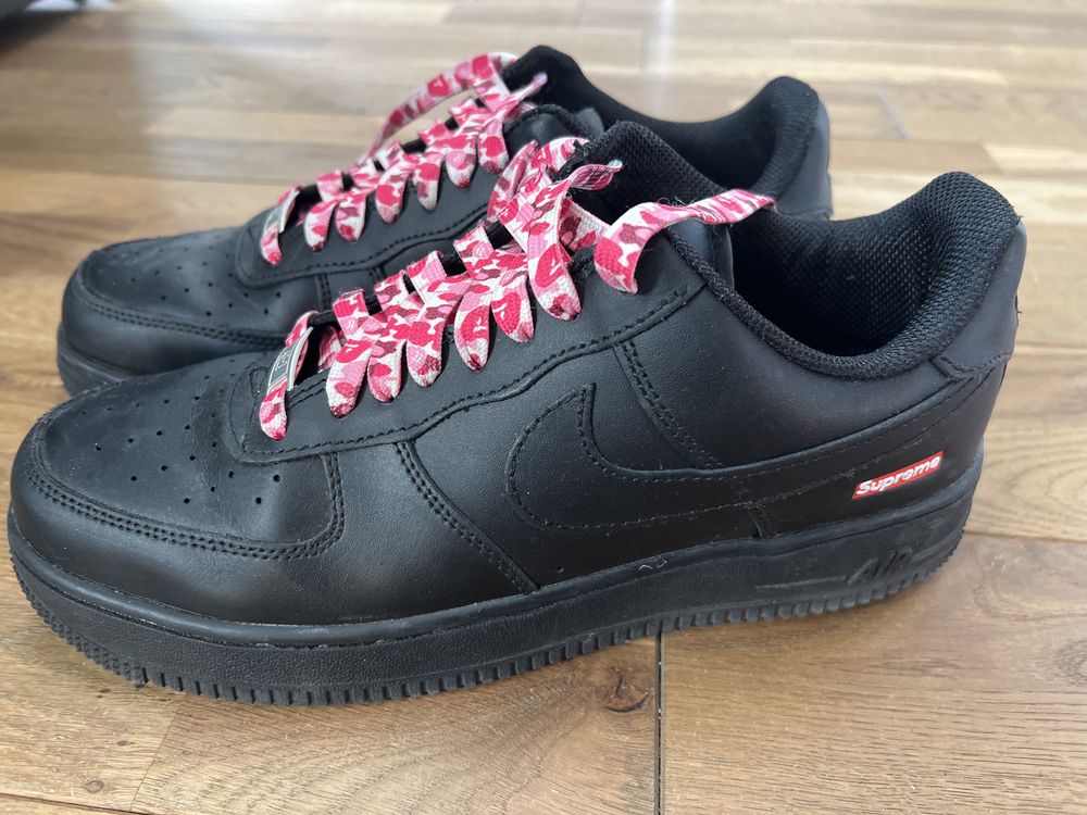 Airforce 1 X Supreme black