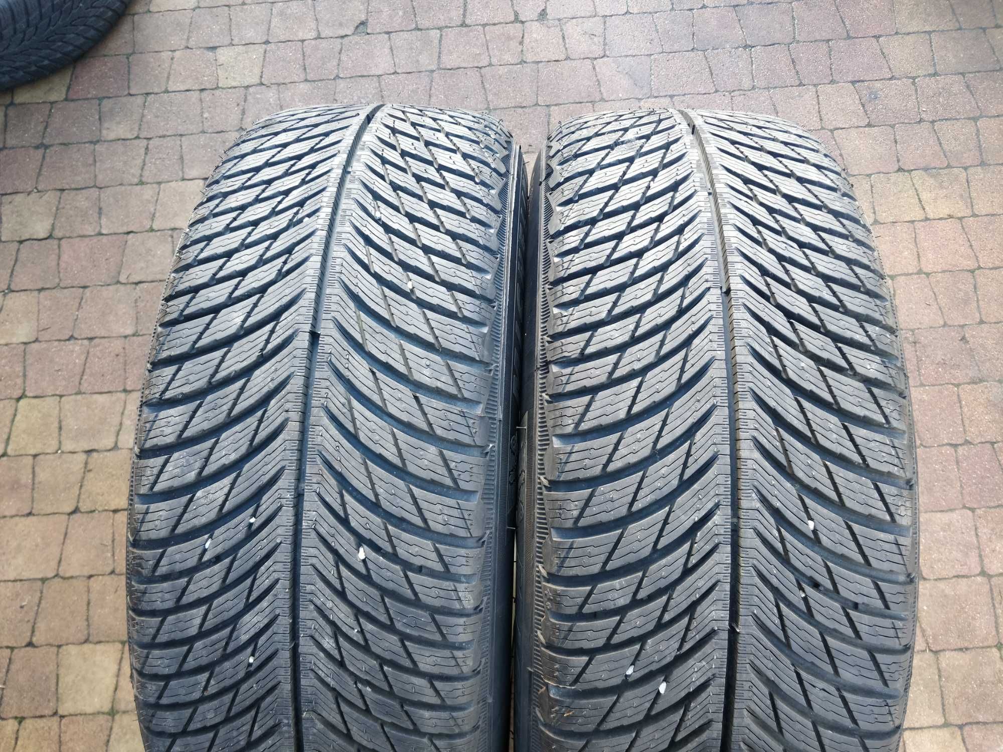 3372 Opony zimowe 235/55/18 Michelin jak nowe 8.3mm 2023r cena za 2szt