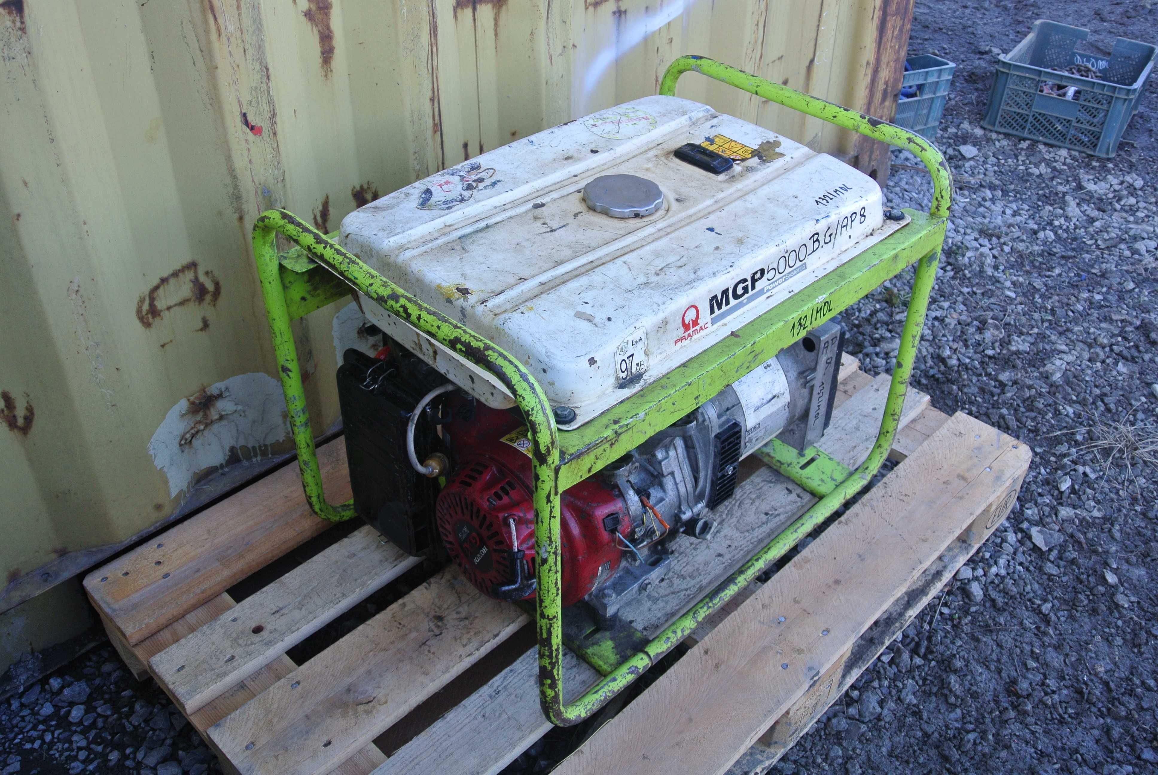 Agregat prądotwórczy 5.11 kVa /Generator PRAMAC MGP 5000