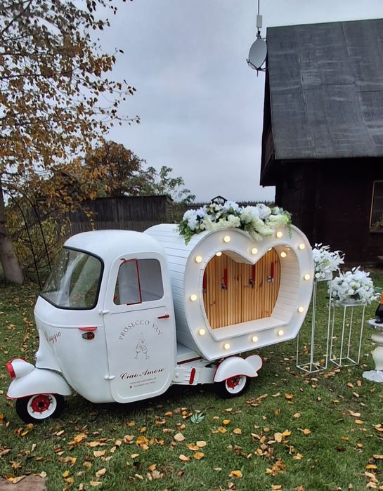 Prosecco Van Ciao Amore mobilny bar wino piwo wesele urodziny prosecco