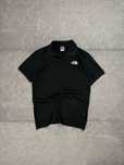 The North Face czarna koszulka polo streetwear (S/M) outdoor retro