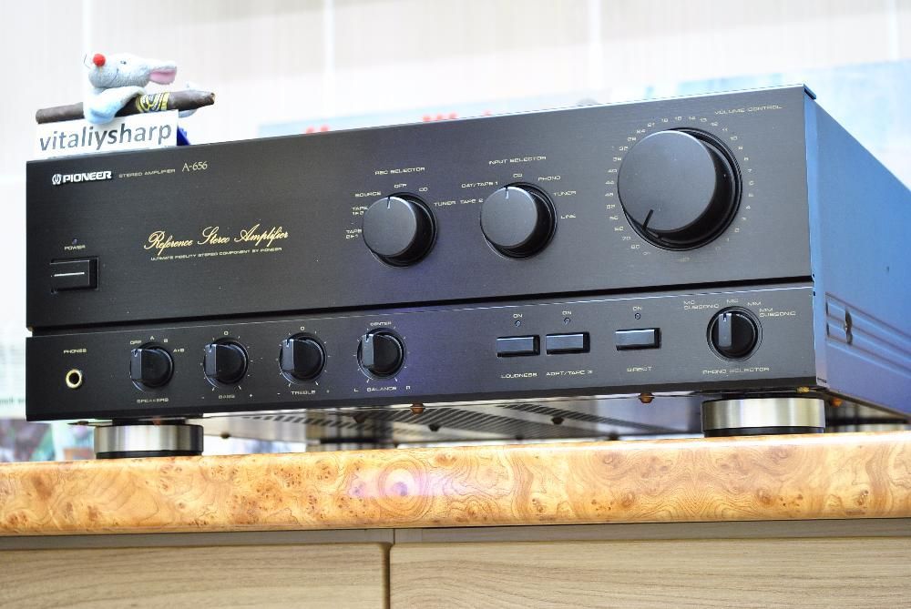 Референсный PIONEER A-656, MKII,НОВЫЙ! Denon Harman Onkyo Akai