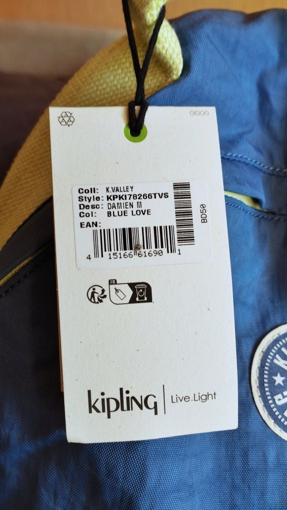 Рюкзак Kipling оригінал