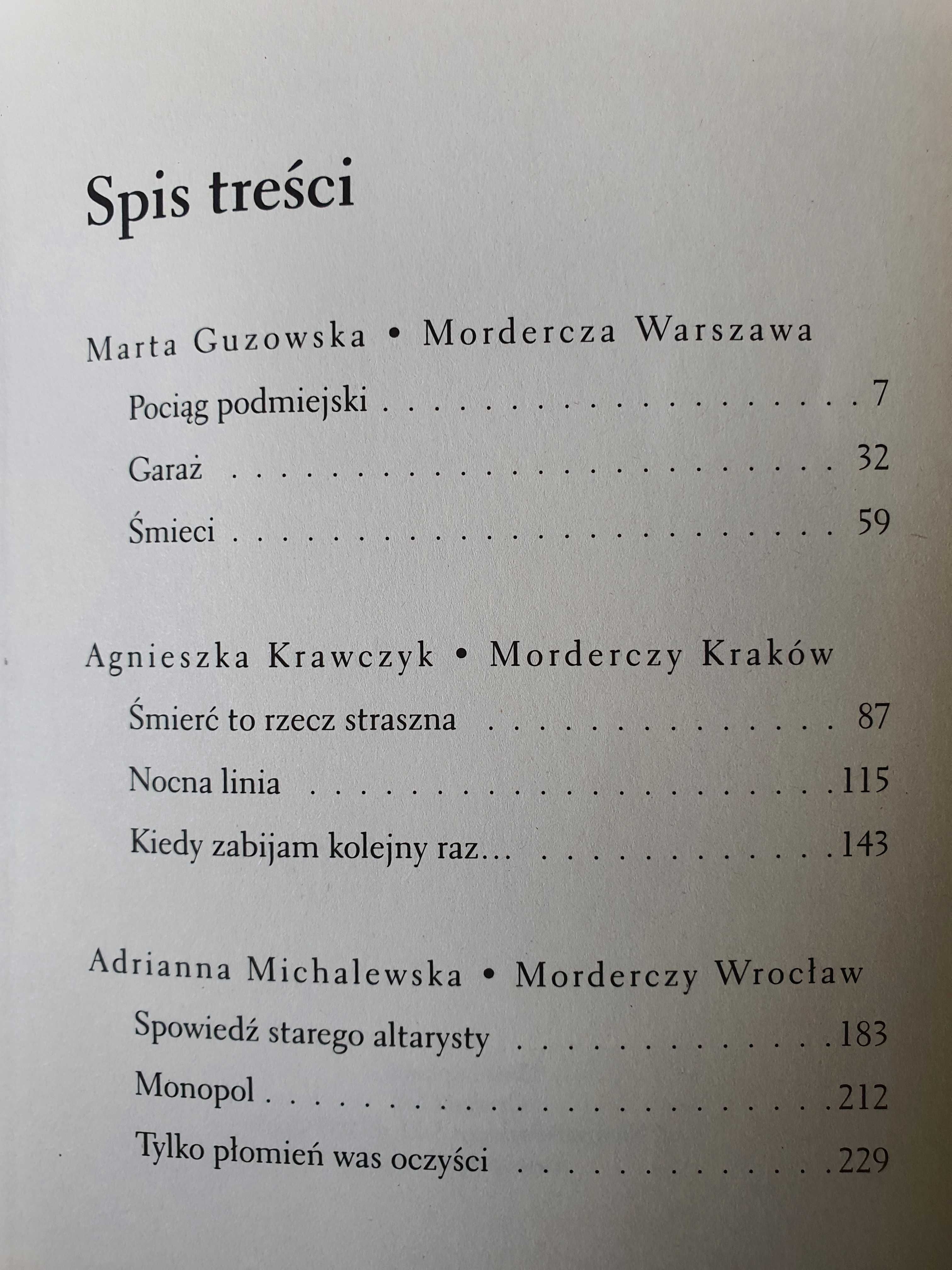 Mordercze miasta - Guzowska Krawczyk Michalewska