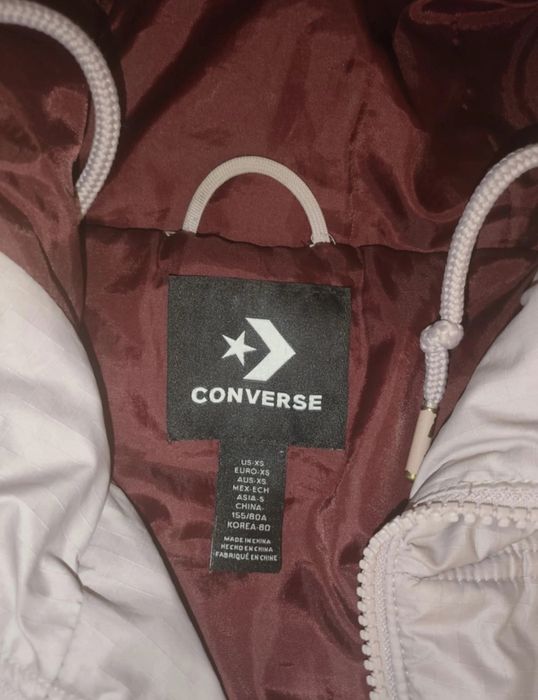Kurtka Converse zimowa - różowa