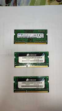 Memória RAM 4Gb Samsung e Corsair
