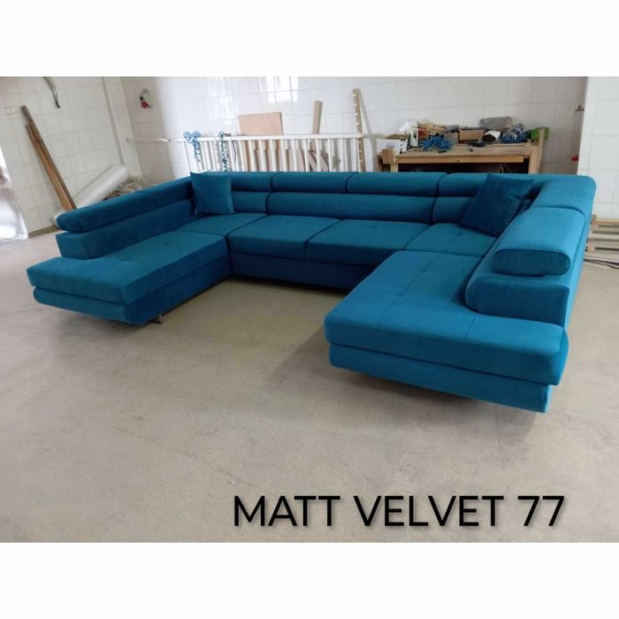 Narożnik Neapol U promocja! ruchome zagłówki ! Funkcja spania !