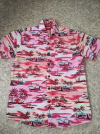 Рубашка гавайская р.М объем 108см длина 75см