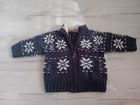 Gruby sweter, kurtka next 82