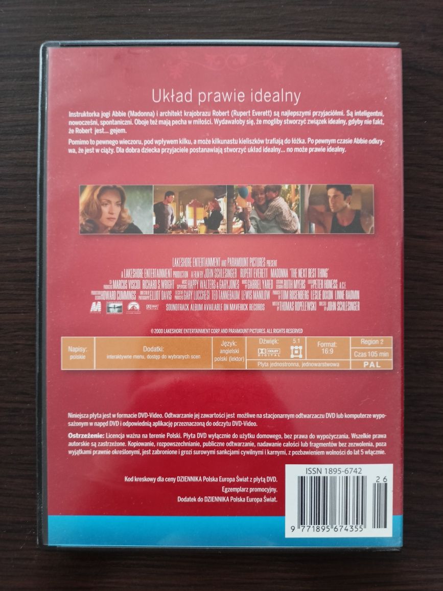 Układ prawie idealny - Film DVD STAN IDEALNY