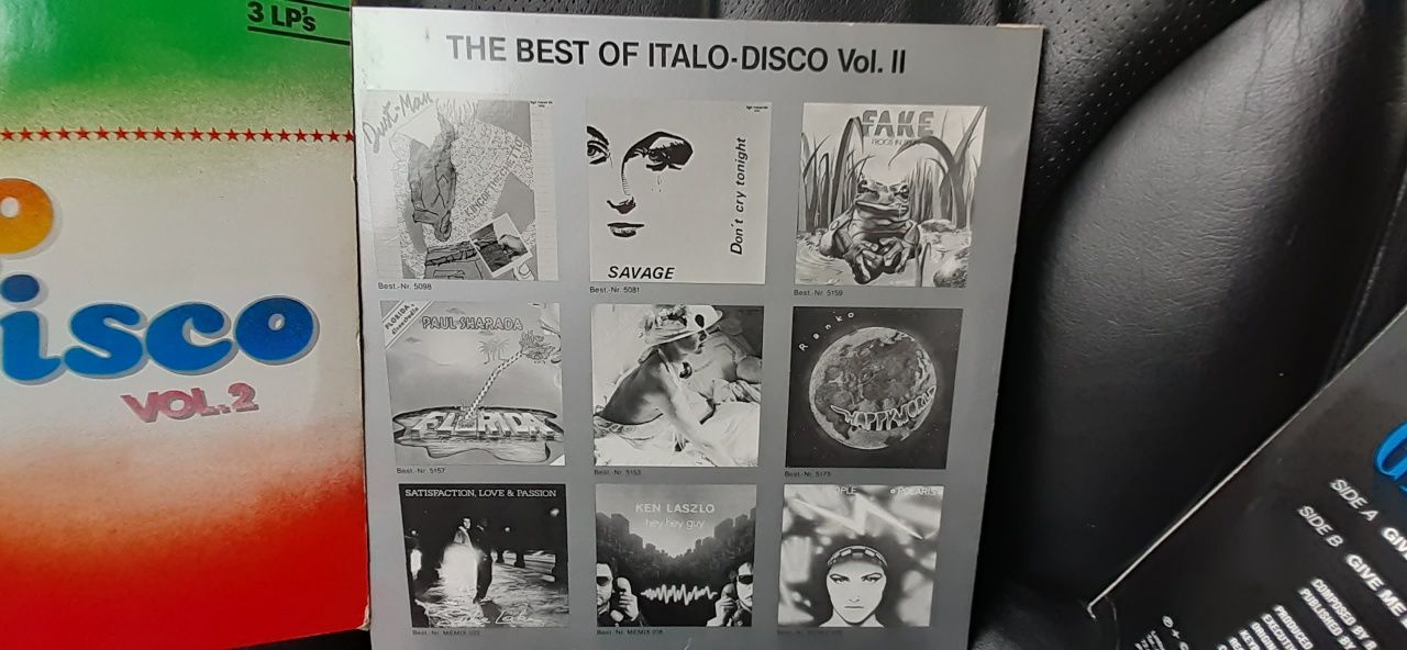 The Best Of Italo Disco vol.2 3 plyty lata 80 italodisco winyl
