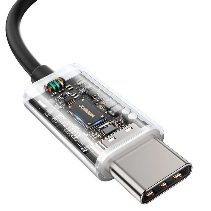 Słuchawki Douszne Usb-C Joyroom Type-C Jr-Ec07 - Czarne