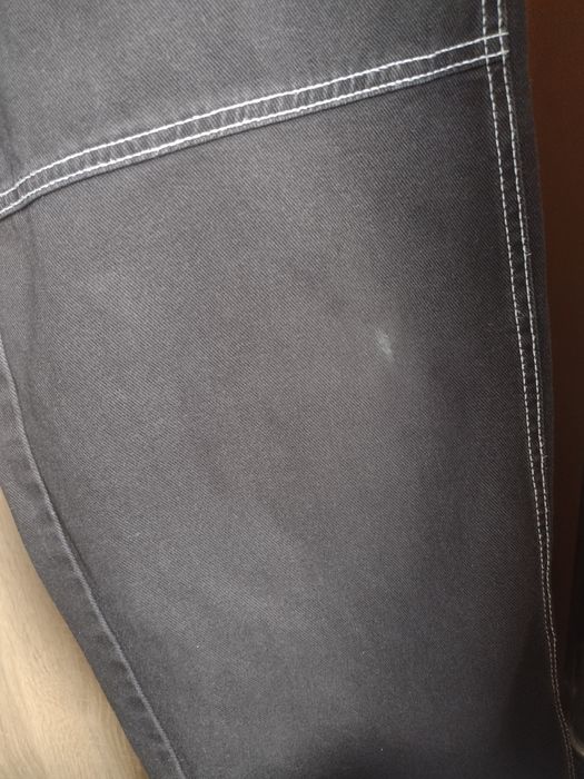 Czarne spodnie bojówki H&M 36