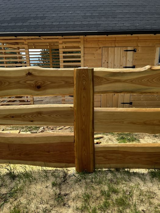 Ogrodzenie ranczo deska oflis szlifowane heblowane