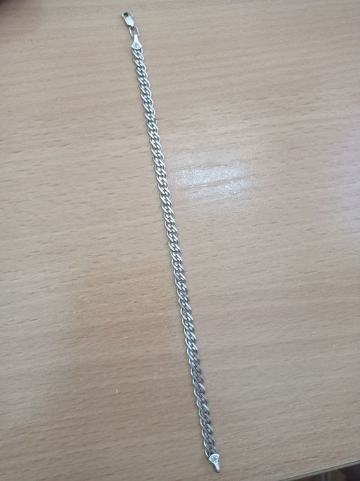 Срібний браслет 18,5 см