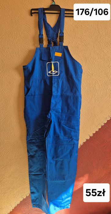 Nowe spodnie robocze ogrodniczki wzrost 176cm