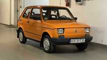 Fajny FIAT 126p TOWN 1999, 43tyś km Pomarańcza