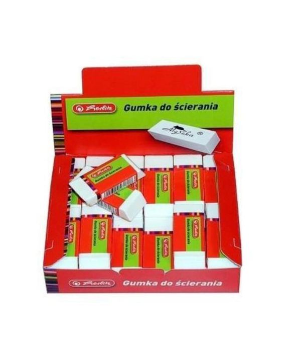 Gumka Myszka (36szt) HERLITZ pudełko,13,7x10,5 cm