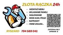 Złota Rączka NAPRAWY MONTAŻ MEBLI Katowice Bytom Dąbrowa Będzin Sosnow