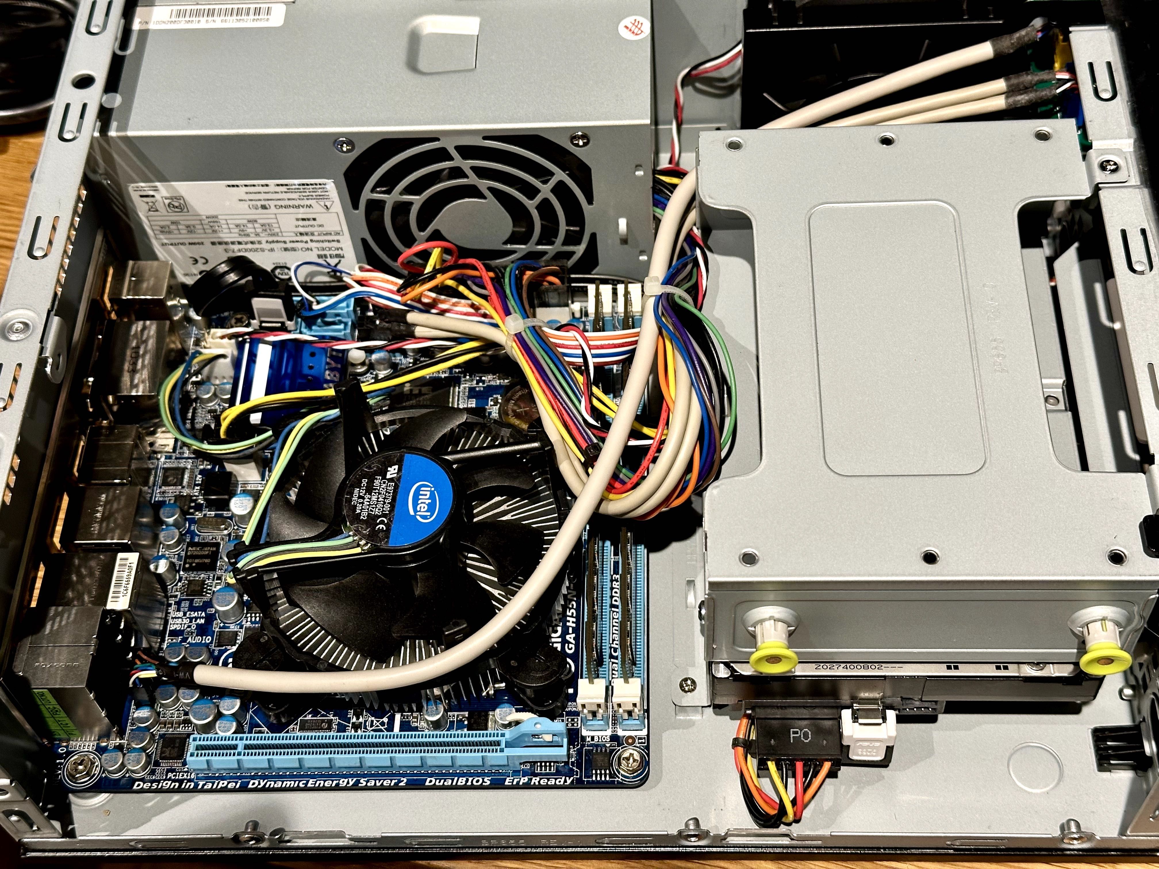 PC mini ITX Intel i3 3.2GHz, 4GB Ram, HDD 500GB
