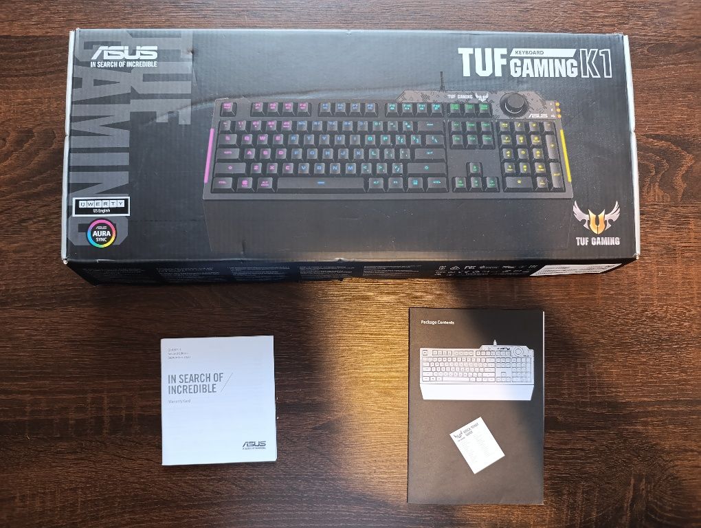 Klawiatura Gamingowa Asus Tuf Gaming K1
