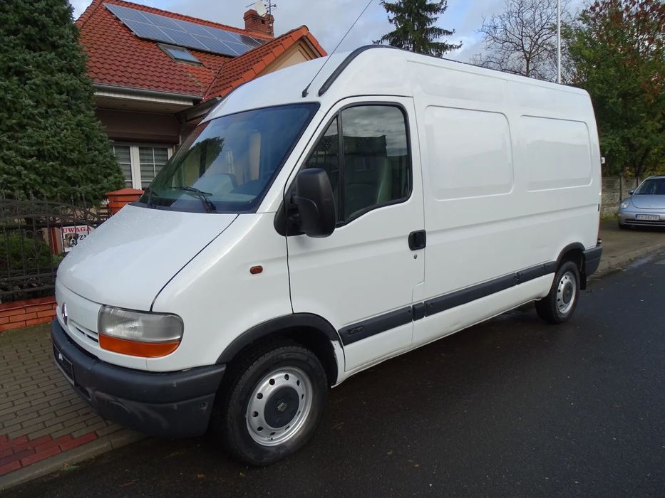 Renault MASTER- DCI- 90 KONI -L2 H2 SREDNIAK , PAKA 3,20 M. Super stan.  ,bezwypadkowy ,Zarejestrowany na mnie w PL - BARDZO ŁADNY STAN !