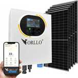 Zestaw Solarny do Grzania Wody Przetwornica 5 Panele Solarne 2KW