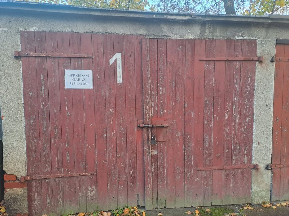 Garaż murowany w samym centrum