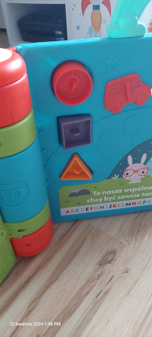 Zabawka- Fisher price książeczka dla dzieci