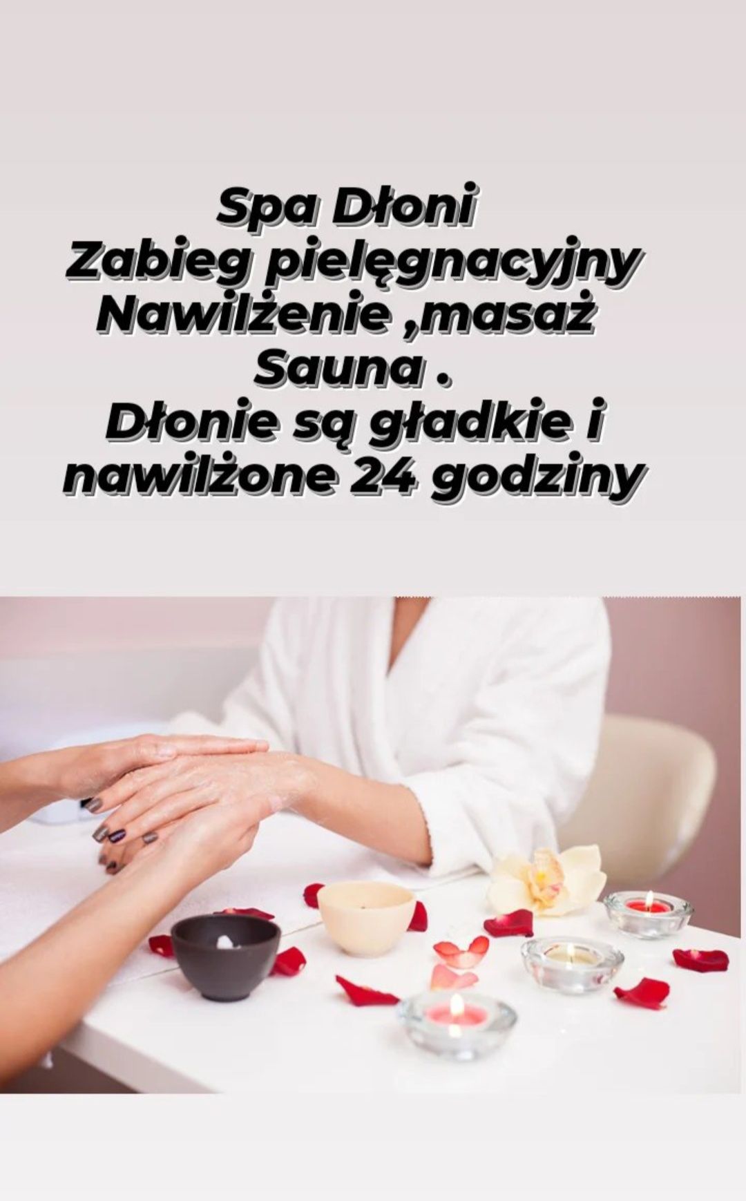 Spa dłoni bezpłatne