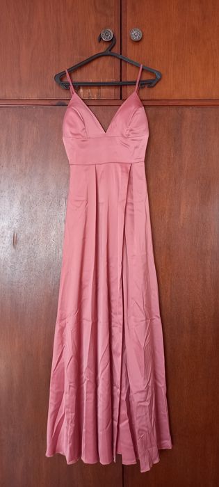 Vestido rosa coral Kiwini