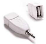 Ficha de Áudio 3.5mm Macho - Jack para USB 2.0 Femea