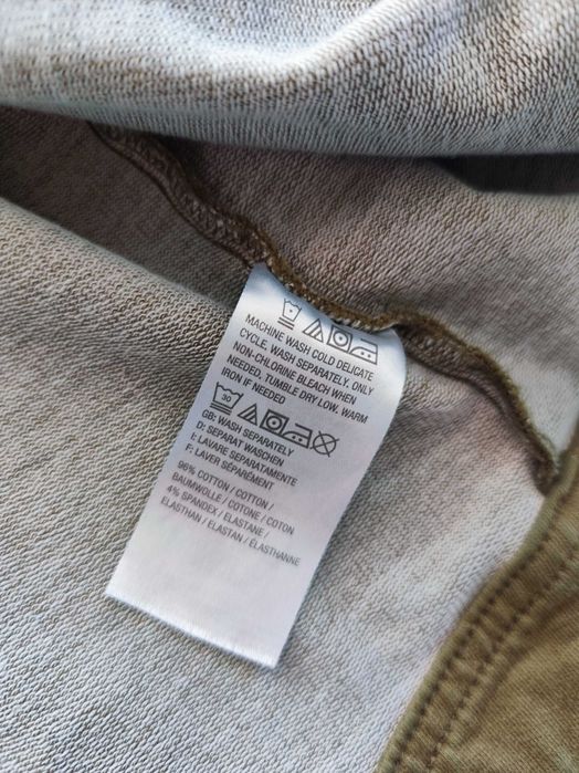 Kurtka koszulowa / bluza khaki oliwkowa bawełniana 3xl oversize