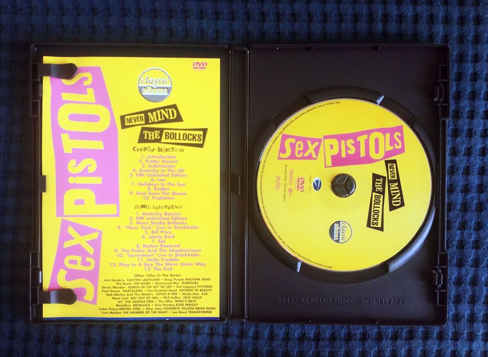 DVD Sex Pistols Never Mind The Bollocks (Classic Albums)