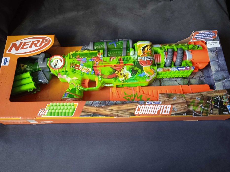 Nerf Zombie Corrupter pistolet na strzałki