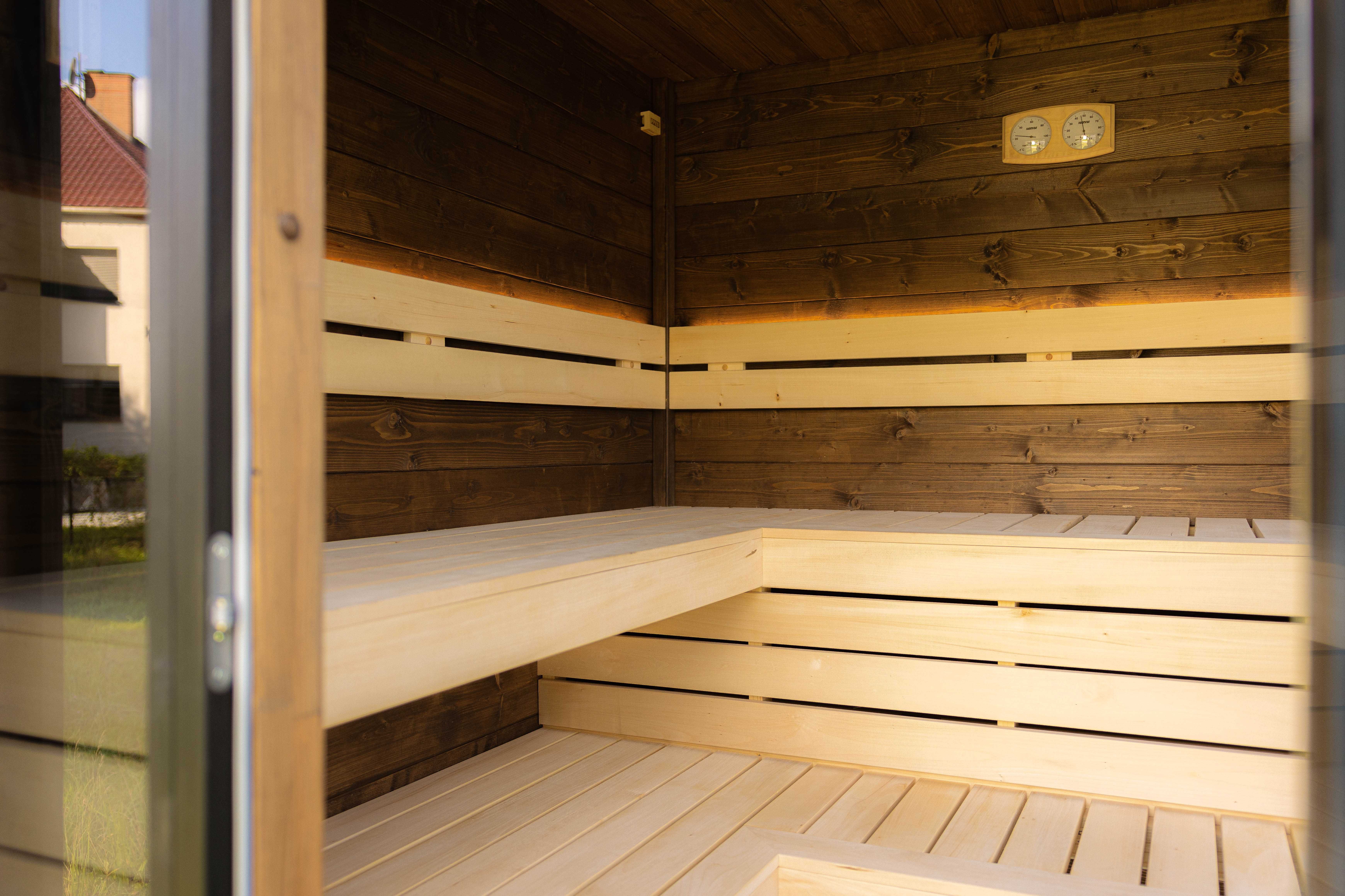 Sauna ogrodowa TUULI 250 x 250 cm / DOSTAWA W CENIE