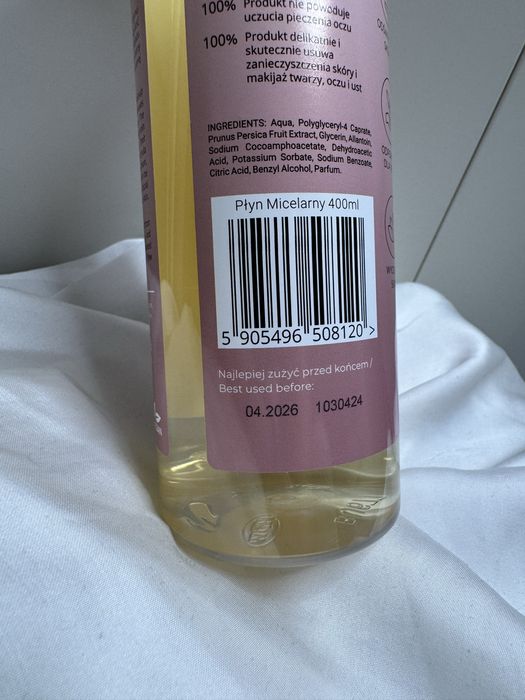 Glam 4 skin płyn micelarny glam shop 400ml