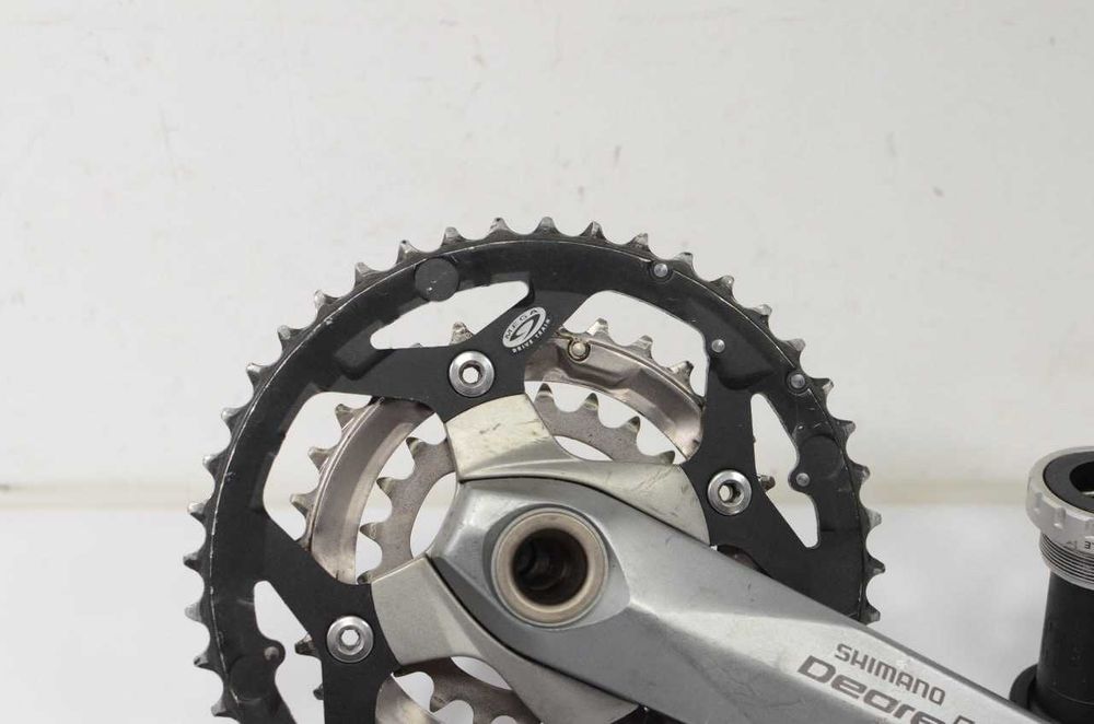 Шатуни Shimano Deore LX M580 + каретка Shimano
